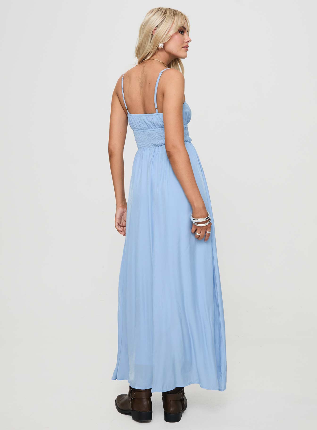 Jersie Maxi Dress Blue