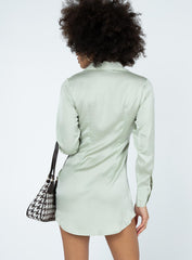 Sari Mini Dress Green