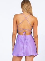 Celena Mini Dress Purple