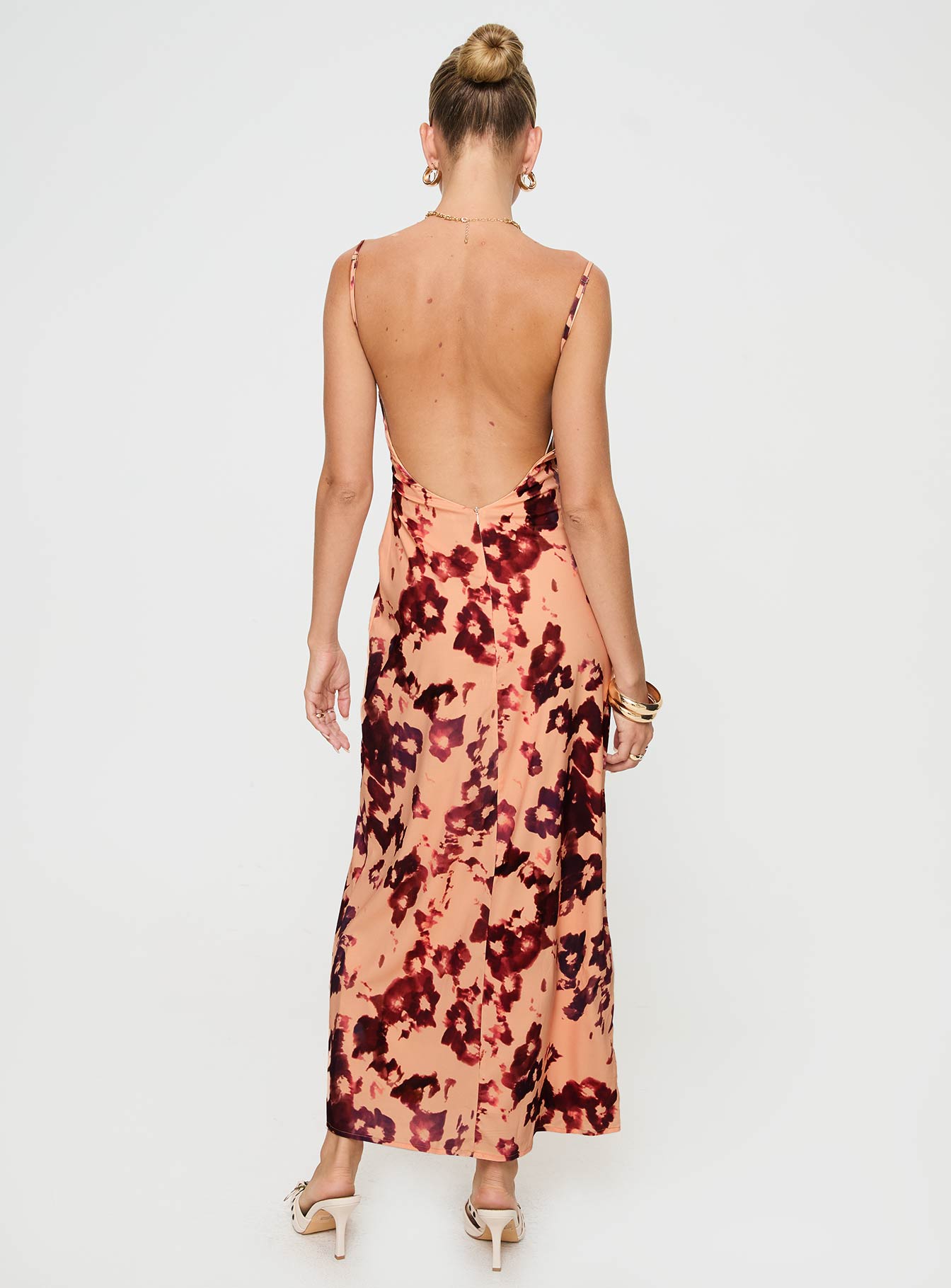 Gracele Maxi Dress Pink Floral