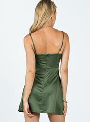 Della Mini Dress Green