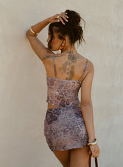Eustacia Top Leopard
