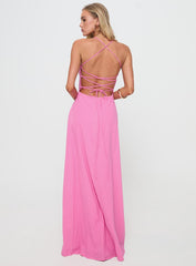 Clea Maxi Dress Pink