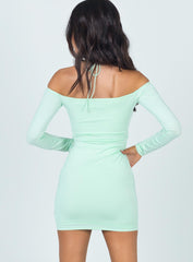 Taylor Mini Dress Pistachio