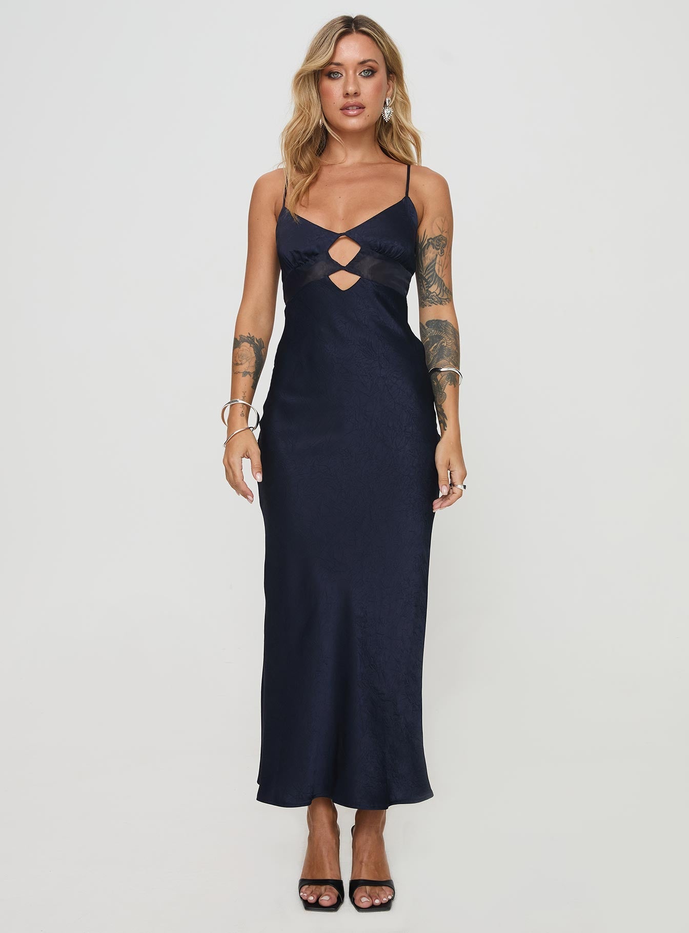Leroux Maxi Dress Navy