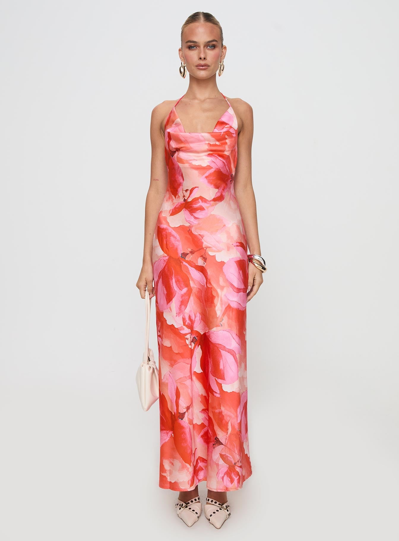 Simor Maxi Dress Red