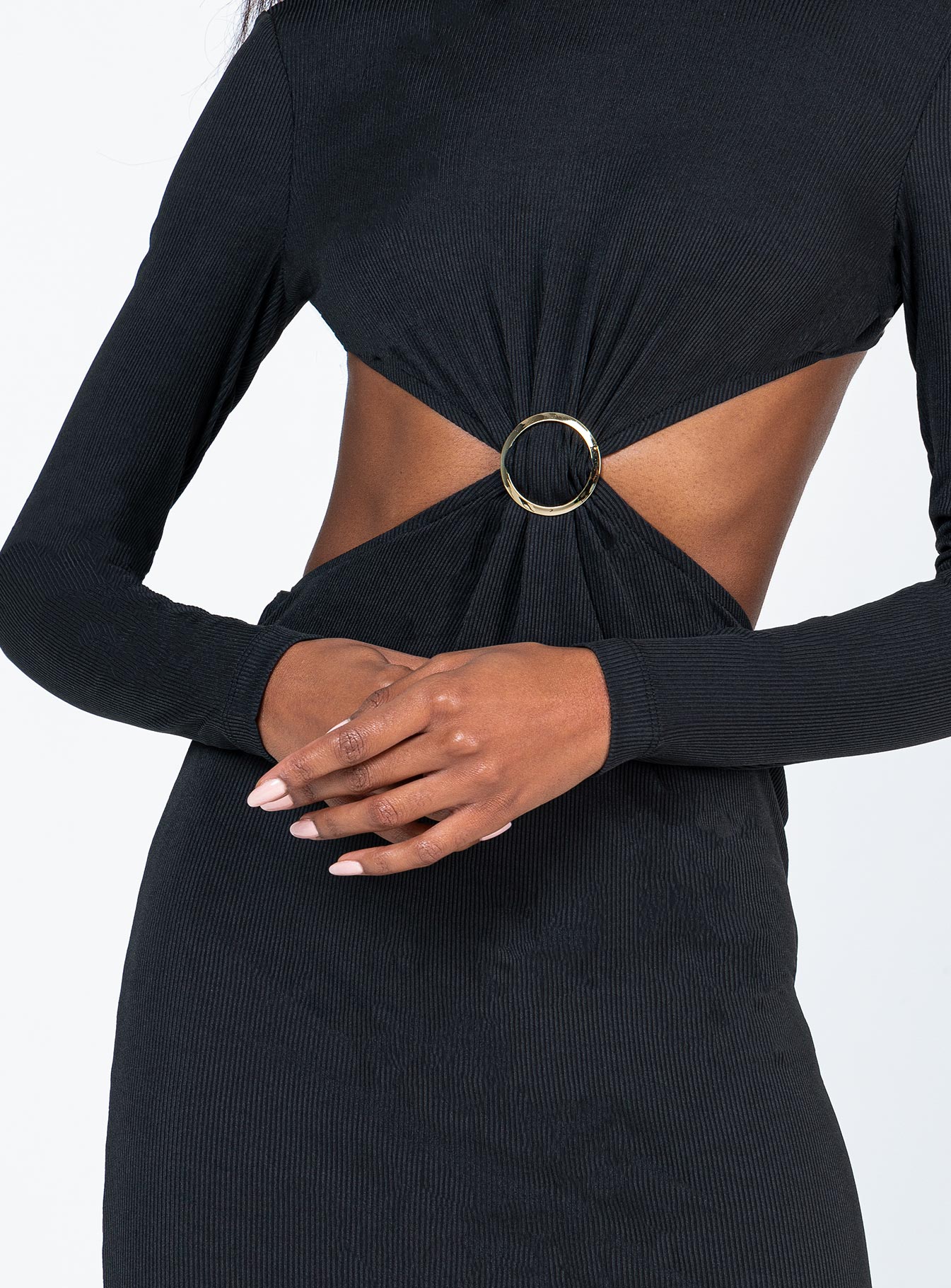 Hunter Midi Dress Black