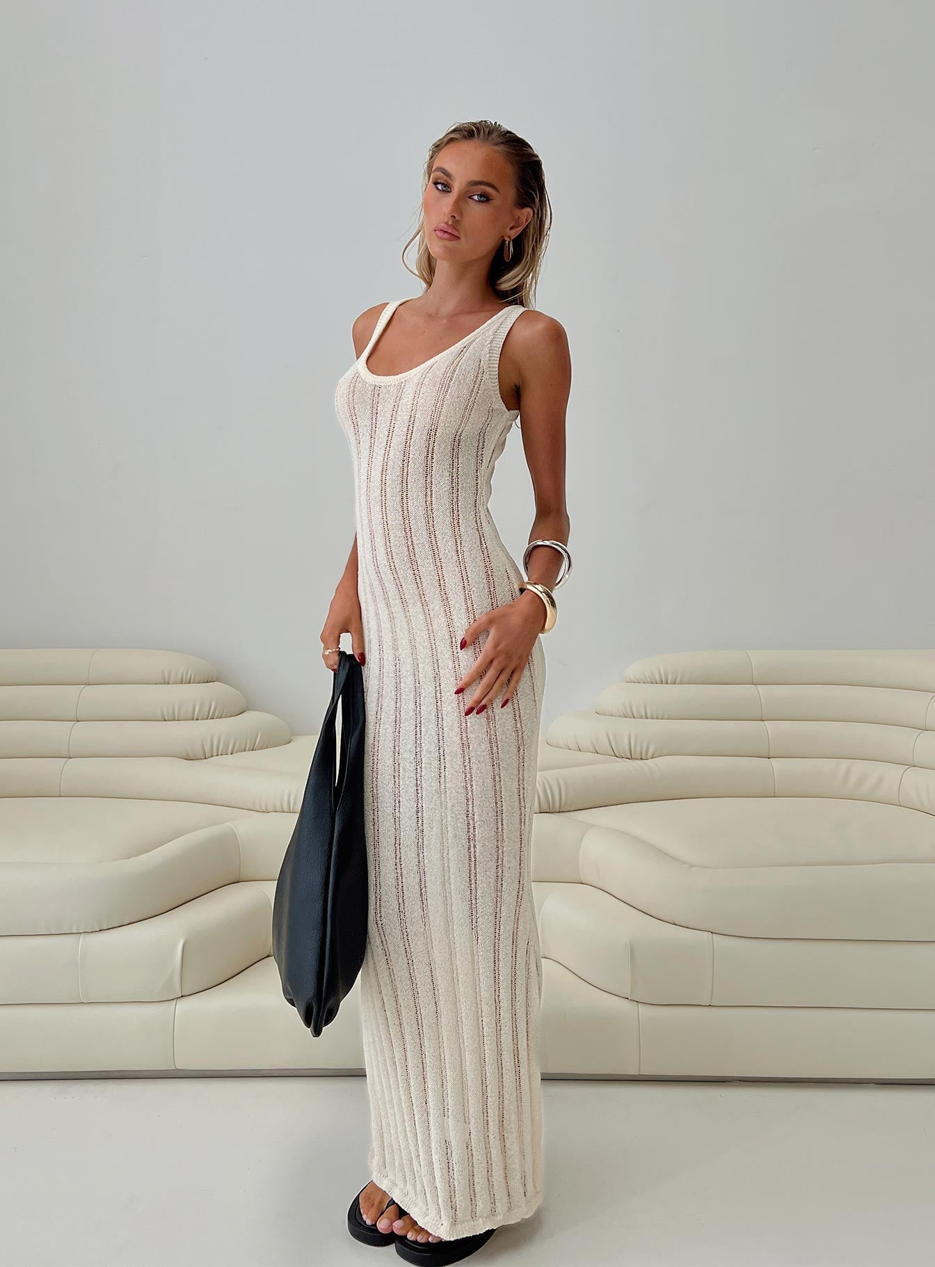 Fransson Maxi Dress Cream