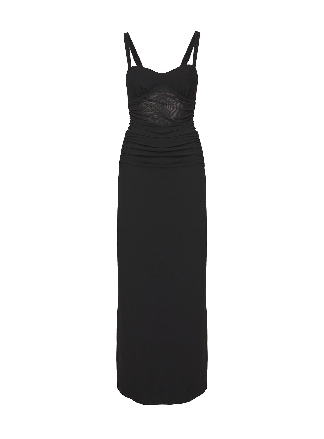 Mazzola Maxi Dress Black Curve